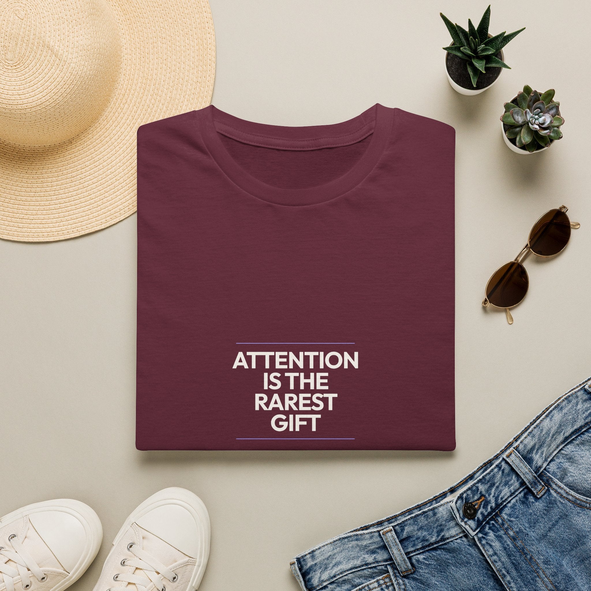 Attention Is The Rarest Gift - Unisex Softstyle T-Shirt
