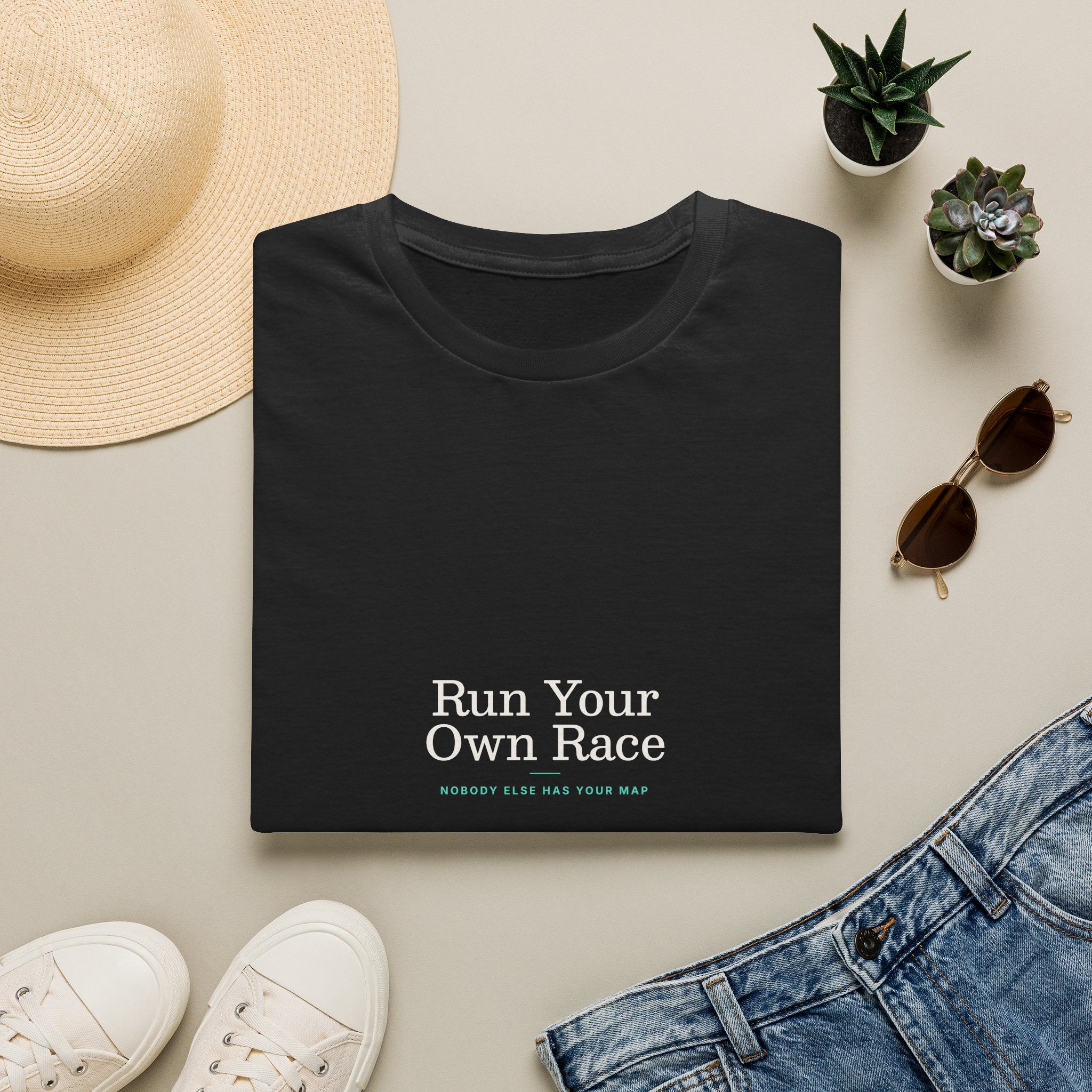 Run Your Own Race - Unisex Softstyle T-Shirt