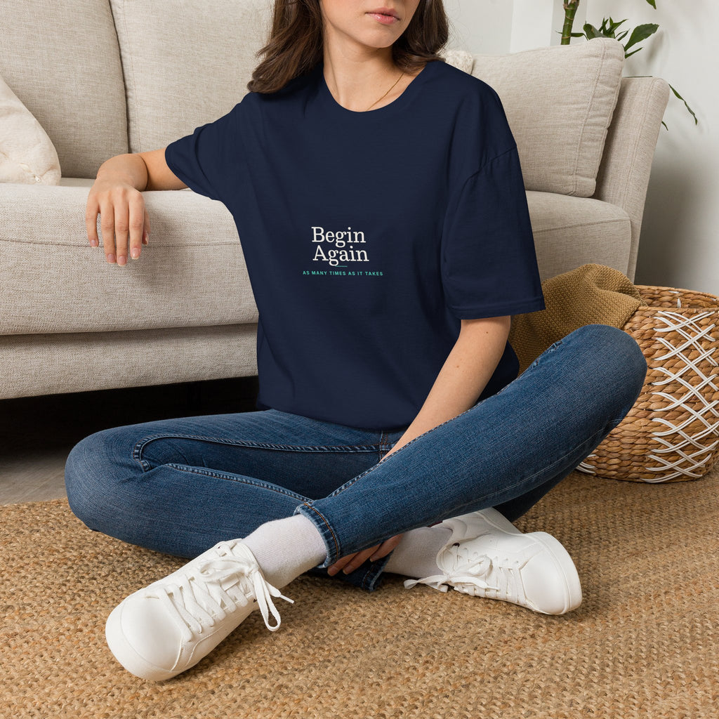 Begin Again - Unisex Softstyle T-Shirt