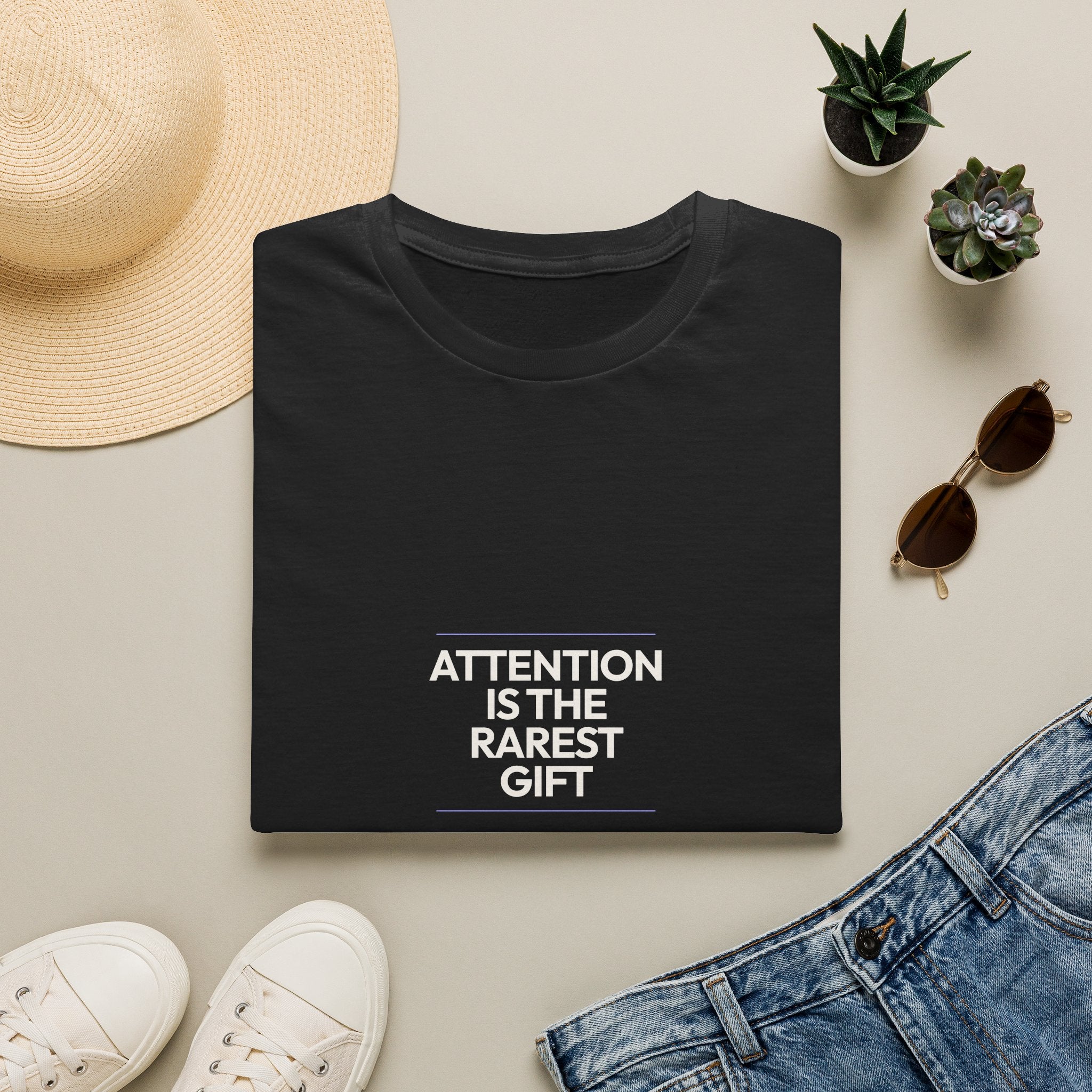 Attention Is The Rarest Gift - Unisex Softstyle T-Shirt