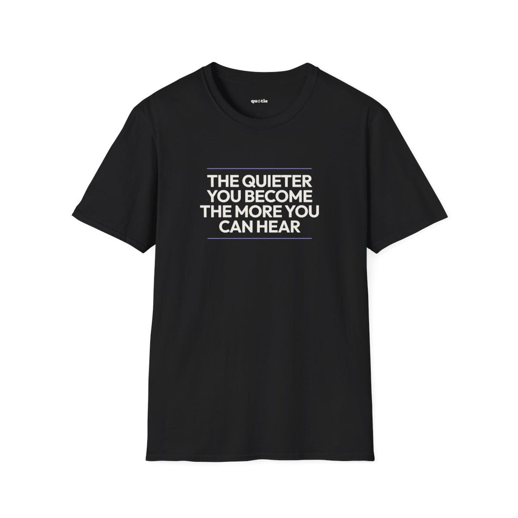The Quieter You Become The More You Can Hear - front