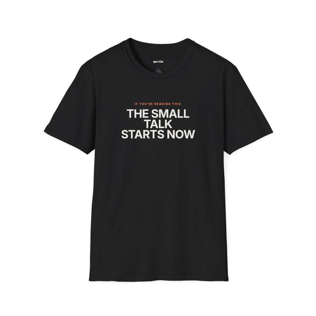 The Small Talk Starts Now - front