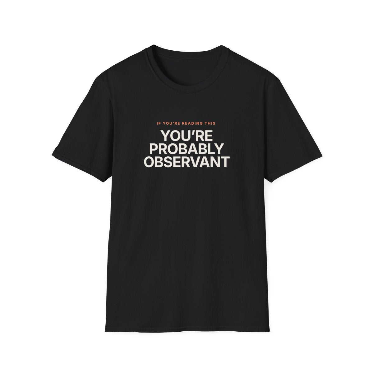 You’re Probably Observant - front