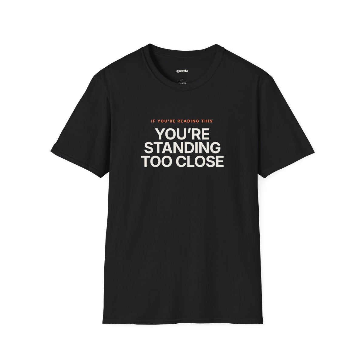 You're Standing Too Close - front